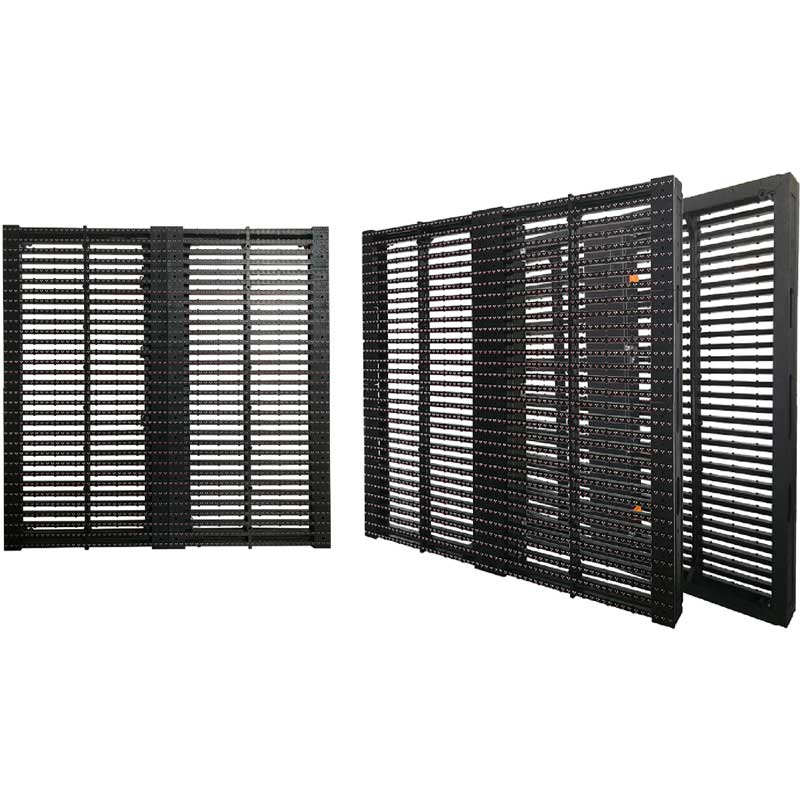 outdoor led transparent